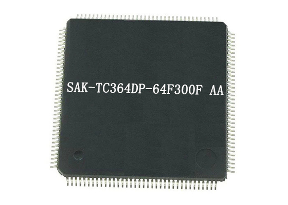 672 KB TQFP-144 SAK-TC364DP-64F300F AA 100Mbit ईथरनेट माइक्रोकंट्रोलर्स IC
