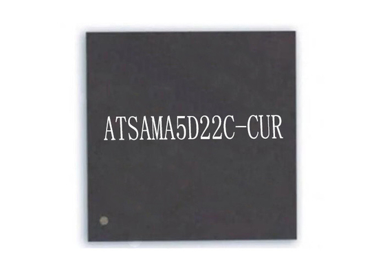 500MHz ATSAMA5D22C-CUR माइक्रोकंट्रोलर MCU TFBGA196 ग्राफिक्स इंटरफेस सर्किट चिप