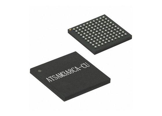 सिंगल कोर ATSAM3A8CA-CU माइक्रोकंट्रोलर IC 84MHz ARM Cortex M3 100TFBGA