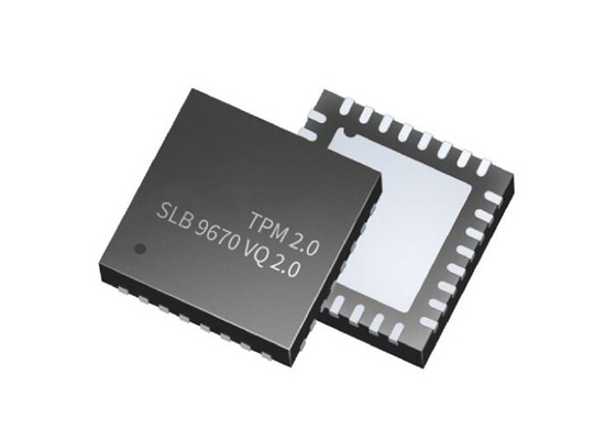इलेक्ट्रॉनिक इंटीग्रेटेड सर्किट SLB9670VQ2.0 TPM मॉड्यूल VQFN32 सरफेस माउंट