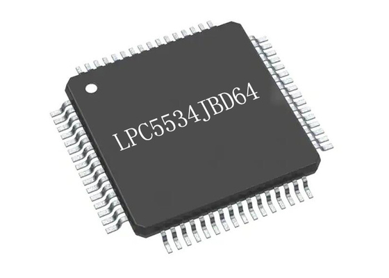 8KB सामान्य प्रयोजन MCU LPC5534JBD64 आर्म कॉर्टेक्स M33 माइक्रोकंट्रोलर IC 64HTQFP