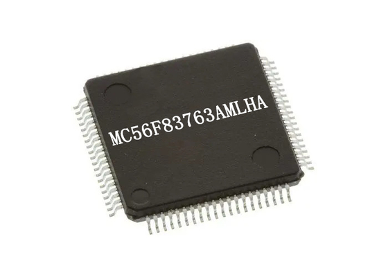 ICs चिप MC56F83763AMLHA एम्बेडेड प्रोसेसर 100MHz माइक्रोकंट्रोलर IC