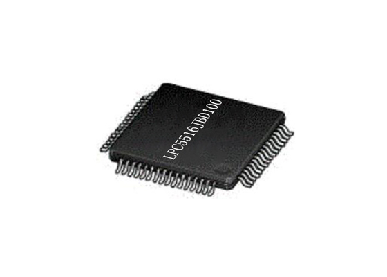 256KB इंटीग्रेटेड सर्किट चिप LPC5516JBD100 150MHz माइक्रोकंट्रोलर्स IC 100HLQFP