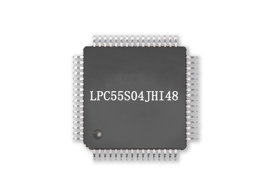 ICs चिप LPC55S04JHI48 MCU उच्च कुशल आर्म कॉर्टेक्स माइक्रोकंट्रोलर IC 48-VFQFN