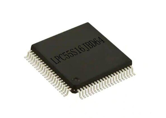 इंटीग्रेटेड सर्किट चिप LPC55S16JBD64 माइक्रोकंट्रोलर्स IC HTQFP64 IC चिप 150MHz