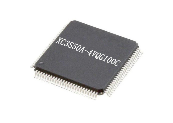 इंटीग्रेटेड IC XC3S50A-4VQG100C 100-TQFP हाई परफॉरमेंस फील्ड प्रोग्रामेबल गेट ऐरे