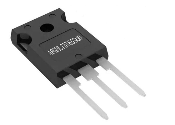 375W ऑटोमोबाइल चिप्स AFGHL75T65SQD IGBT ट्रेंच फील्ड स्टॉप 650V सिंगल IGBT ट्रांजिस्टर
