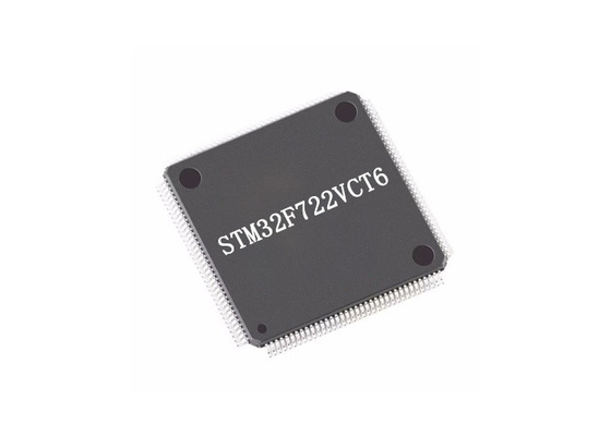 इंटीग्रेटेड IC STM32F722VCT6 462DMIPS 256Kbytes फ्लैश माइक्रोकंट्रोलर IC
