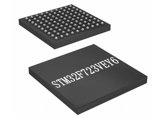 इंटीग्रेटेड IC आर्म Cortex-M7 MCU 512Kbytes of Flash STM32F723VEY6 100-UFBGA