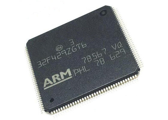 STM32F429ZGT6 इंटीग्रेटेड IC ARM Cortex M4 माइक्रोकंट्रोलर चिप 144LQFP सिंगल कोर