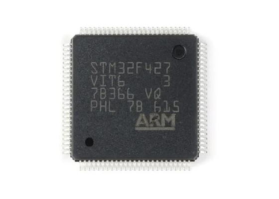 LQFP100 माइक्रोकंट्रोलर MCU STM32F427VIT6 सिंगल कोर 180MHz माइक्रोकंट्रोलर चिप