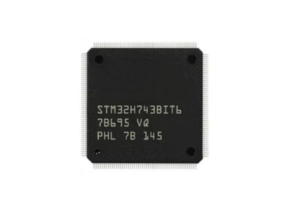 STM32H743BIT6 माइक्रोकंट्रोलर IC 32 बिट सिंगल कोर 480MHz STM32H7 MCU