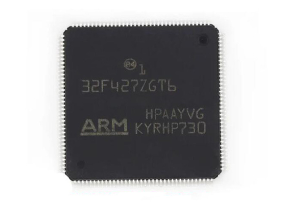 STM32F427ZGT6 32 बिट माइक्रोकंट्रोलर चिप 180MHz 144LQFP एकीकृत आईसी