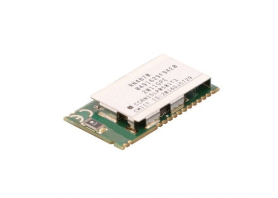 BLE 5.0 BT IC RN4870-I/RM130 RF ट्रांसीवर मॉड्यूल और मोडेम 33-SMD मॉड्यूल