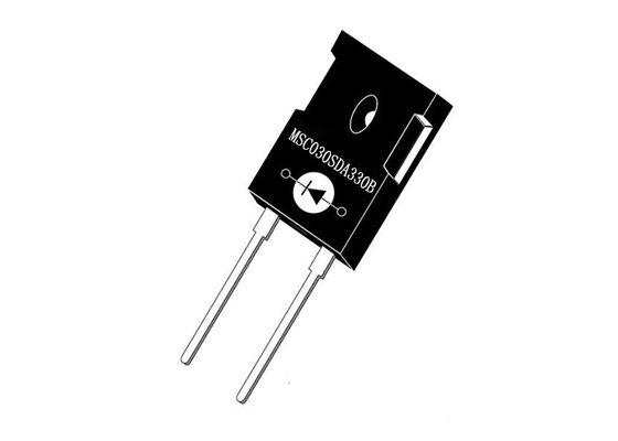 सिंगल डायोड MSC030SDA330B 30A SiC SBD SIC इंटीग्रेटेड सर्किट चिप TO-247-2 SiC Schottky