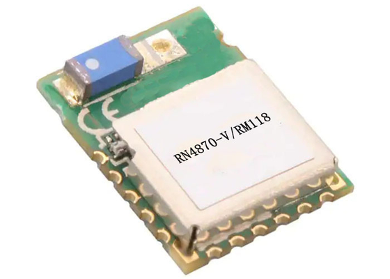 BT 5.0 ट्रांसीवर मॉड्यूल 2.4GHz इंटीग्रेटेड RN4870-V/RM118 33-SMD मॉड्यूल