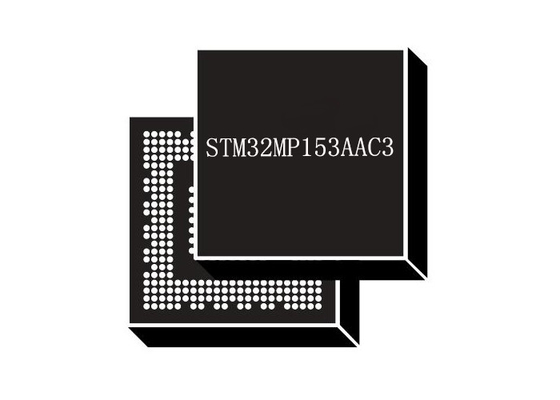माइक्रोकंट्रोलर MCU STM32MP153AAC3 361TFBGA ARM Cortex A7 माइक्रोप्रोसेसर IC
