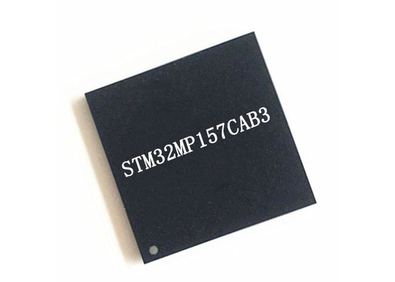 माइक्रोकंट्रोलर MCU STM32MP157CAB3 32-बिट 2 कोर एम्बेडेड माइक्रोप्रोसेसर