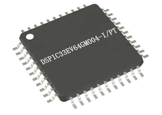 इंटीग्रेटेड सर्किट चिप DSPIC33EV64GM004-I/PT 16-बिट 5V डिजिटल सिग्नल कंट्रोलर