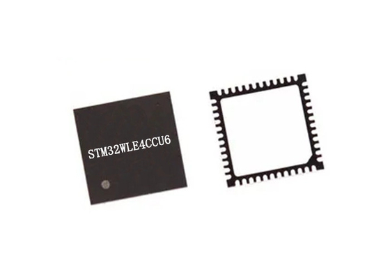 माइक्रोकंट्रोलर MCU STM32WLE4CCU6 वायरलेस M-Bus 150MHz RF ट्रांसीवर IC