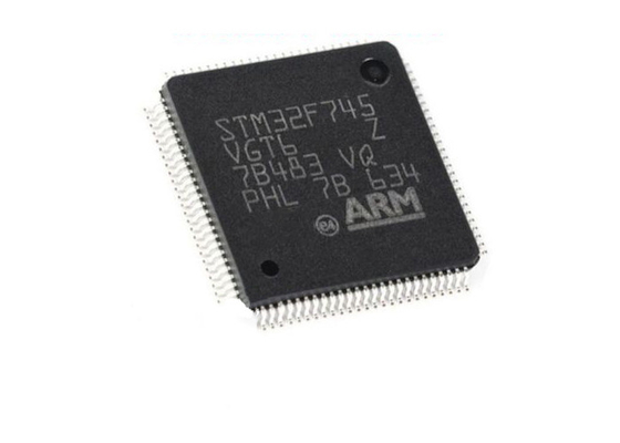 STM32F745VGT6 उच्च-निष्पादन 216 MHz CPU एम्बेडेड माइक्रोकंट्रोलर IC