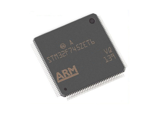 144-LQFP STM32F745ZET6 सिंगल-कोर 216MHz 512KB एंबेडेड माइक्रोकंट्रोलर्स IC