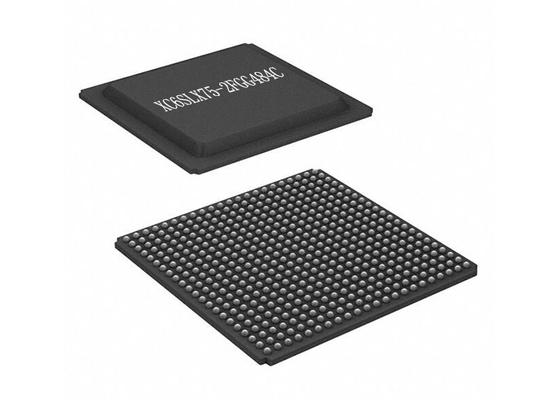 इंटीग्रेटेड सर्किट चिप XC6SLX75-2FGG484C फील्ड प्रोग्रामेबल गेट ऐरे 484BGA