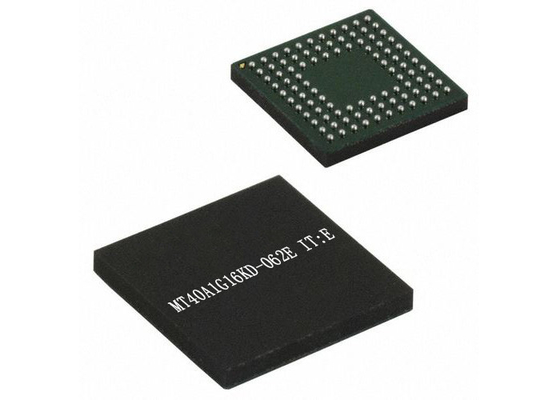 मेमोरी आईसी चिप MT40A1G16KD-062E IT:E 16Gbit समानांतर 1.6 GHz मेमोरी आईसी