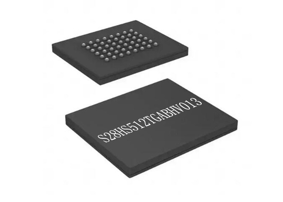 हाई स्पीड CMOS S28HS512TGABHV013 FLASH NOR मेमोरी IC 24FBGA इंटीग्रेटेड सर्किट चिप