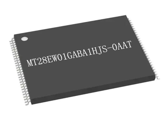 इंटीग्रेटेड सर्किट चिप MT28EW01GABA1HJS-0AAT NOR मेमोरी चिप 56TSOP 1Gbit समानांतर