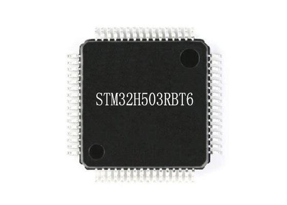 माइक्रोकंट्रोलर MCU STM32H503RBT6 LQFP64 250MHz माइक्रोकंट्रोलर IC 128KB फ्लैश