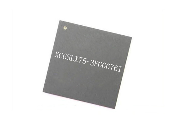 इंटीग्रेटेड सर्किट चिप XC6SLX75-3FGG676I फील्ड प्रोग्रामेबल गेट ऐरे 676FBGA