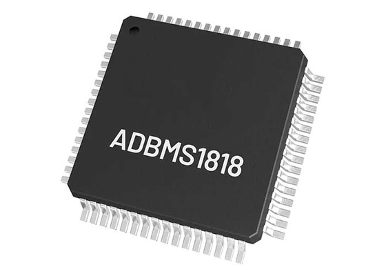 इंटीग्रेटेड सर्किट चिप ADBMS1818ASWZ-RL बैटरी मॉनिटर IC मल्टी-केमिस्ट्री 64-LQFP