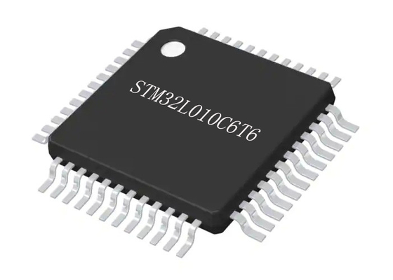 STM32L010C6T6 32 बिट MCU सिंगल कोर 32MHz 32KB माइक्रोकंट्रोलर IC सरफेस माउंट
