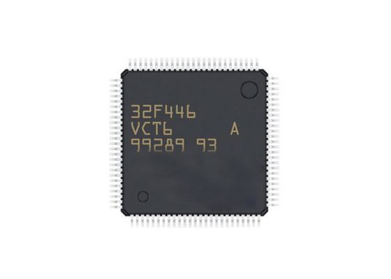 STM32F446VCT6 एम्बेडेड माइक्रोकंट्रोलर चिप 100-LQFP 180MHz