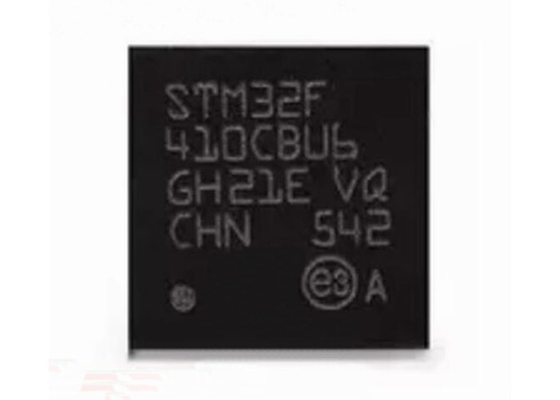 100MHz STM32F410CBU6 128KB फ्लैश माइक्रोकंट्रोलर चिप 48UFQFN माइक्रोकंट्रोलर MCU