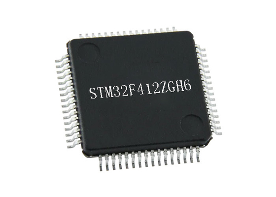 माइक्रोकंट्रोलर MCU STM32F412ZGH6 उच्च निष्पादन 32-बिट माइक्रोकंट्रोलर IC