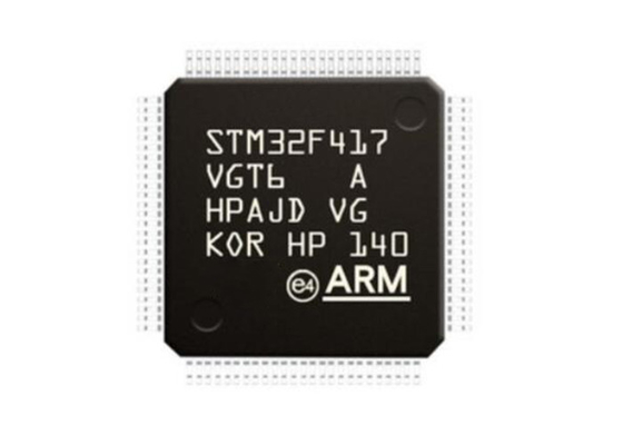 माइक्रोकंट्रोलर MCU STM32F417VGT6 एंबेडेड माइक्रोकंट्रोलर्स IC 100LQFP IC चिप
