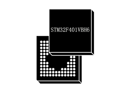 माइक्रोकंट्रोलर चिप STM32F401VBH6 32 बिट सिंगल कोर माइक्रोकंट्रोलर MCU 100UFBGA