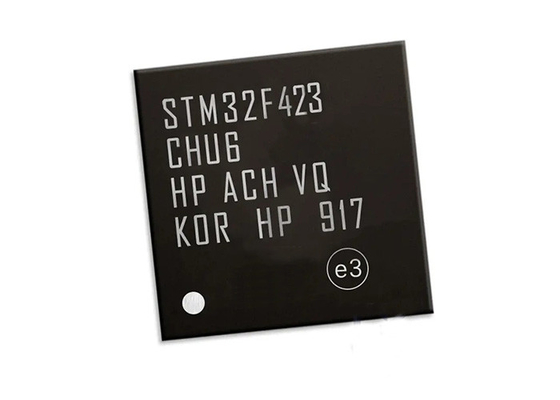 48-UFQFN सरफेस माउंट STM32F423CHU6 100MHz एंबेडेड माइक्रोकंट्रोलर्स IC