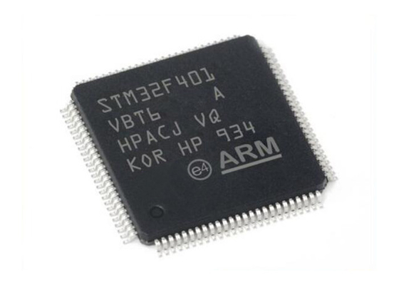 माइक्रोकंट्रोलर MCU STM32F401VBT6 32 बिट सिंगल कोर LQFP100 उच्च प्रदर्शन
