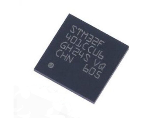 सिंगल कोर STM32F401CCU6 माइक्रोकंट्रोलर MCU 48UFQFN ARM Cortex-M4 MCU 84MHz