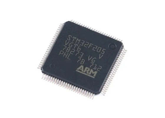 STM32F205VGT6 सिंगल-कोर 100-LQFP सरफेस माउंट 32-बिट माइक्रोकंट्रोलर IC