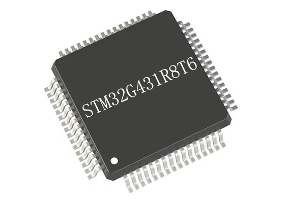 32 बिट सिंगल कोर STM32G431R8T6 माइक्रोकंट्रोलर MCU 64LQFP माइक्रोकंट्रोलर चिप