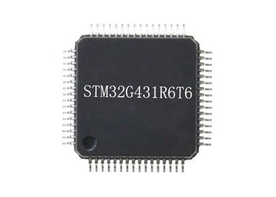 माइक्रोकंट्रोलर MCU STM32G431R6T6 32Bit सिंगल कोर 64LQFP माइक्रोकंट्रोलर चिप