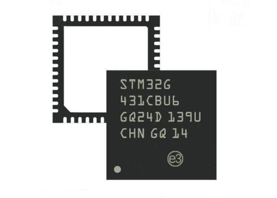 माइक्रोकंट्रोलर्स चिप STM32G431CBU6 128KB फ्लैश माइक्रोकंट्रोलर MCU 170MHz IC चिप