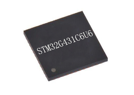 32Bit RISC कोर STM32G431C6U6 170MHz माइक्रोकंट्रोलर MCU 48UFQFN उच्च प्रदर्शन