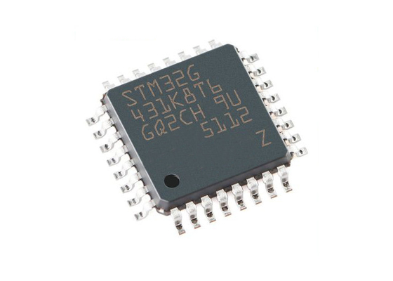 सिंगल-कोर 170MHz 32-LQFP पैकेज STM32G431K8T6 एम्बेडेड माइक्रोकंट्रोलर्स IC