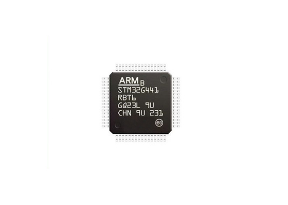 64-LQFP पैकेज STM32G441RBT6 ARM Cortex-M4 MCU 170 MHz माइक्रोकंट्रोलर IC
