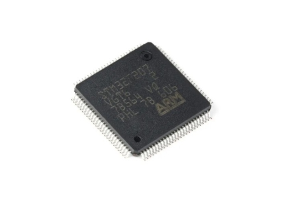 माइक्रोकंट्रोलर MCU STM32F207VGT6 उच्च निष्पादन एम्बेडेड प्रोसेसर LQFP100